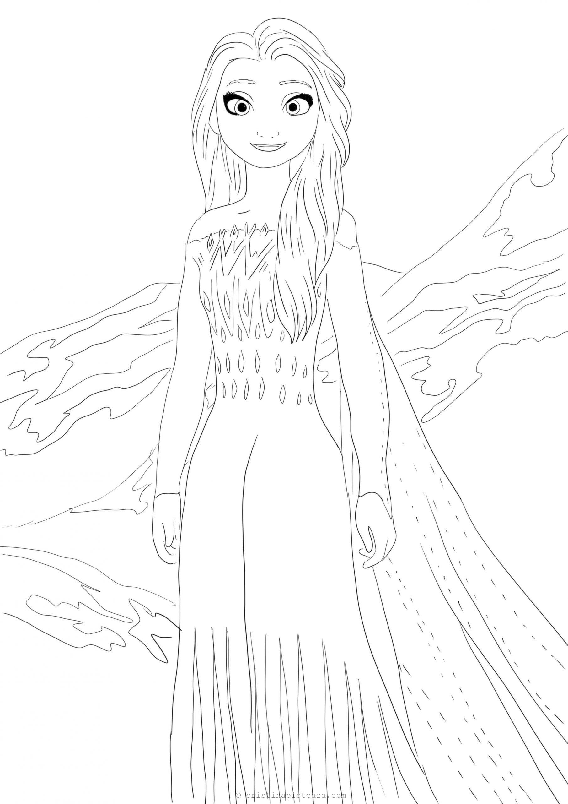 Elsa Frozen Two Coloring Pages Frozen Coloring Pages Into The My Xxx Hot Girl