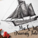 Pen & INK Drawing tutorial - How to draw a sailing ship