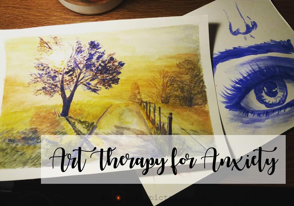 Art Therapy for Anxiety Painting