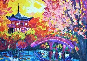 Impressionist paintings - Japan