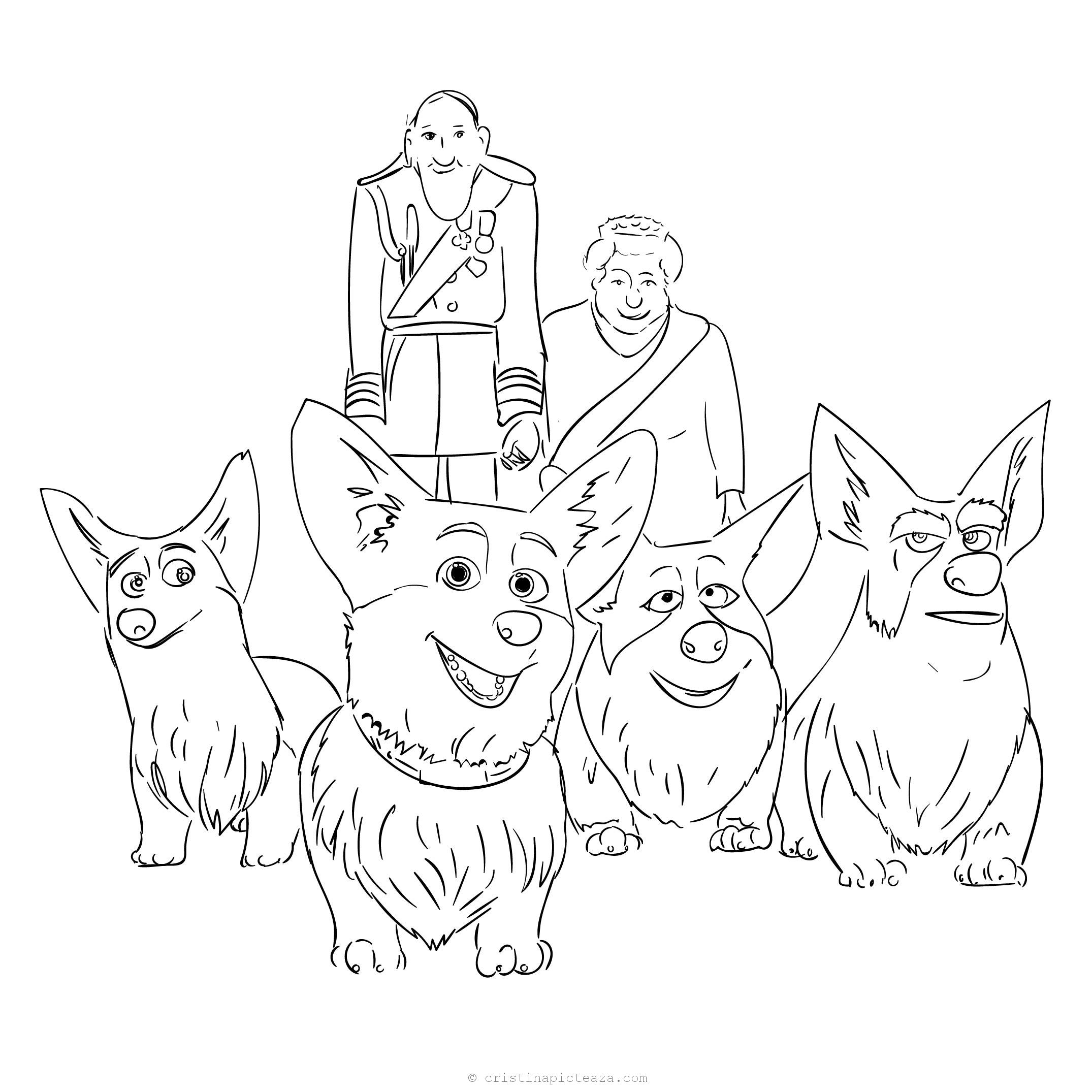 17 Corgi Coloring Pages Printable Coloring Pages