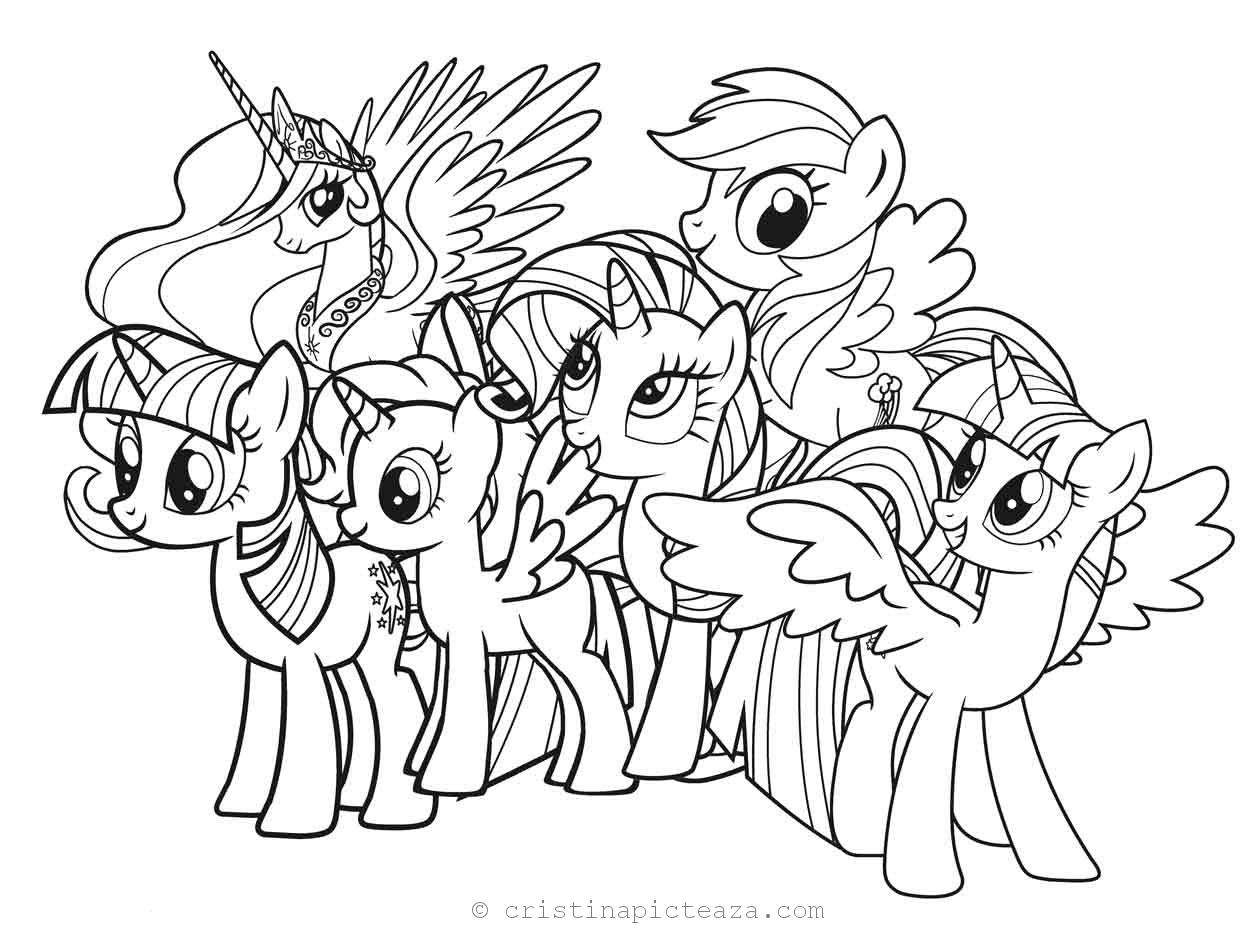 My Little Pony Coloring Pages – Coloring pages with Ponies