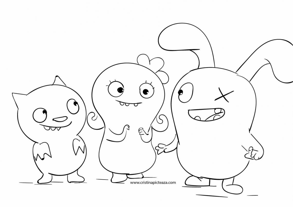 Ugly Dolls Coloring pages