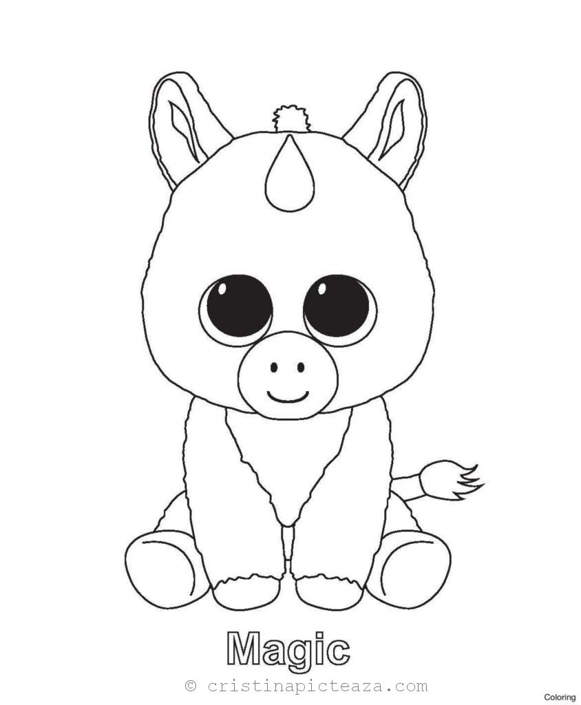 Unicorn Coloring Pages – Unicorn Horse For Coloring