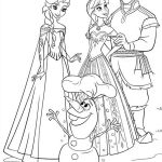 Frozen 2 coloring pages - regatul de gheata planse de colorat