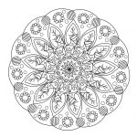 Mandala for coloring