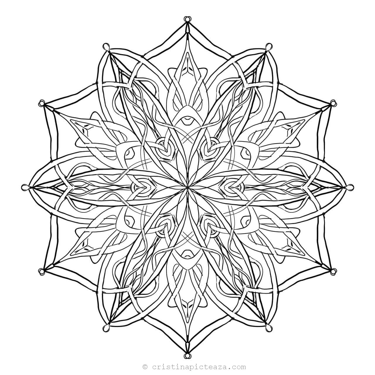 Mandala For Adults Coloring Sheets And Pages For Free