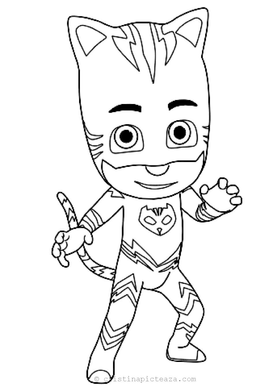 Pj Masks Coloring Pages Coloring Sheets With Your Heroes