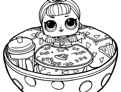 LOL Dolls Coloring pages