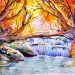 Peisaj de toamna in acuarela - Autumn Painting Watercolor