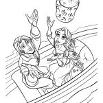 flynn and rapunzel coloring pages (1)