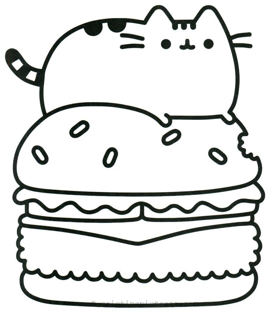 Pusheen Coloring Pages Coloring Sheets With Pusheen