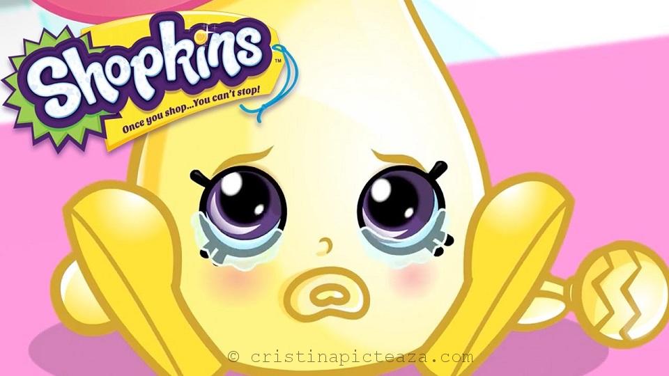 Shopkins Coloring Pages Season 2 Baby Cristina Is Painting