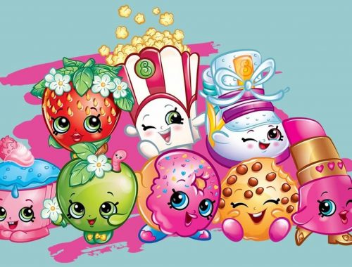 Shopkins de colorat - planse de pictat cu Shopkins