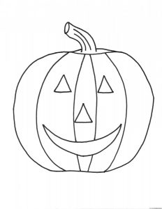 desen cu dovleac - how to color a pumpkin