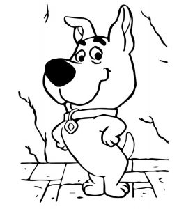 Scrappy Doo coloring pages