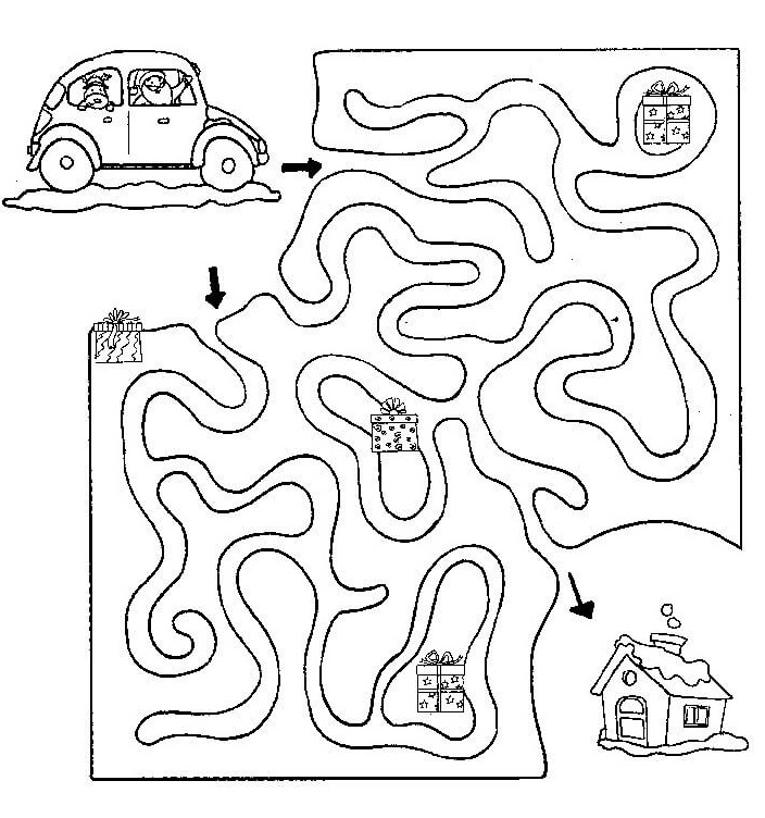 Amazing Maze 6 Free Coloring Pages For Kids Printable - vrogue.co